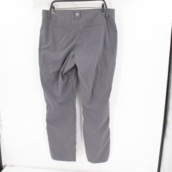 Kuhl Pants Womens 16 Spire Roll up Straight Mid Rise Hiking Stretch Drawstring - Picture 3 of 13